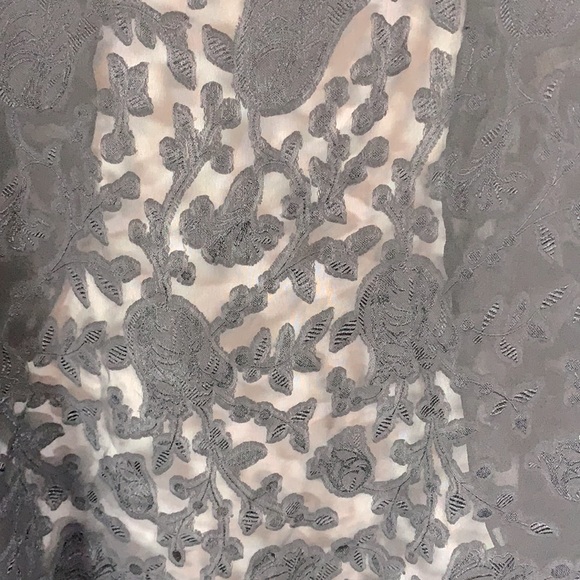 Fantasies by Morgan Taylor Vintage Women’s One Size Fits Most Black Sheer Kimono - Picture 8 of 8